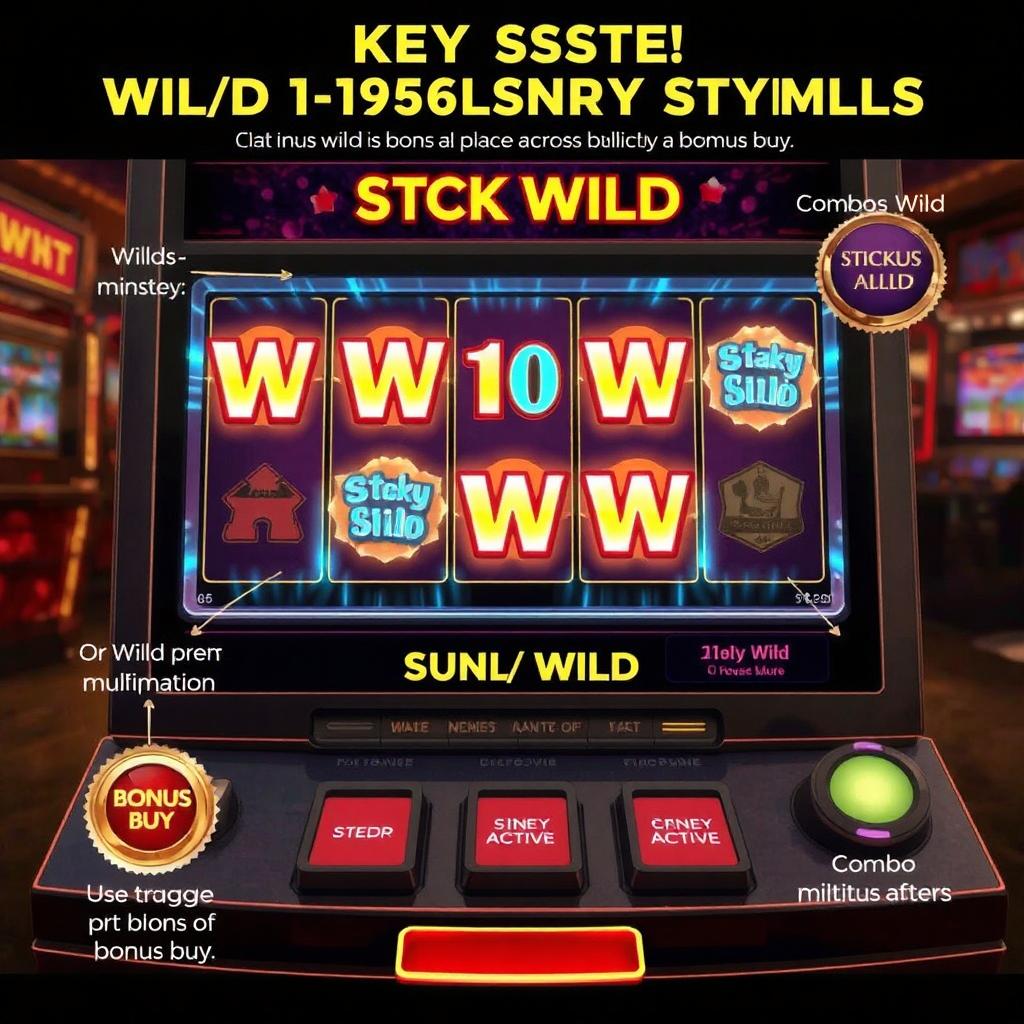 Sistem Kunci Wild dan Sticky Wild