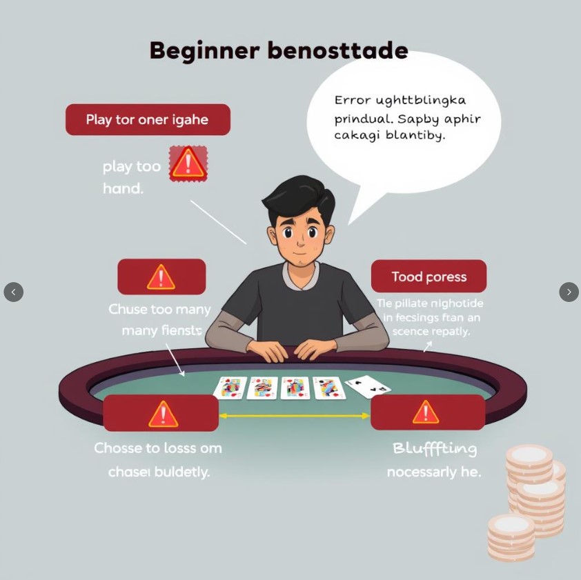Poker Online Kesalahan Pemula